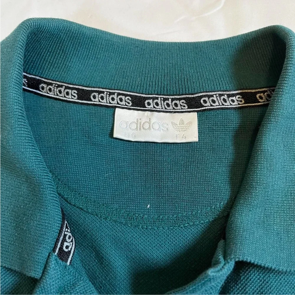 Vtg Adidas Olympic Polo Top M Games Collection‎ 1996 Atlanta Embroidered